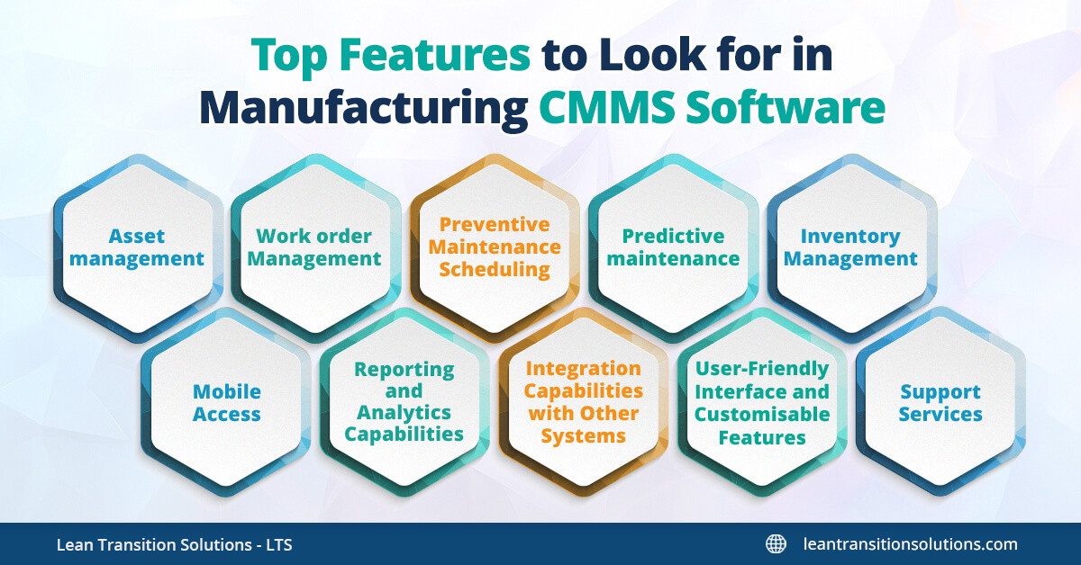 manufacturing cmms softwares