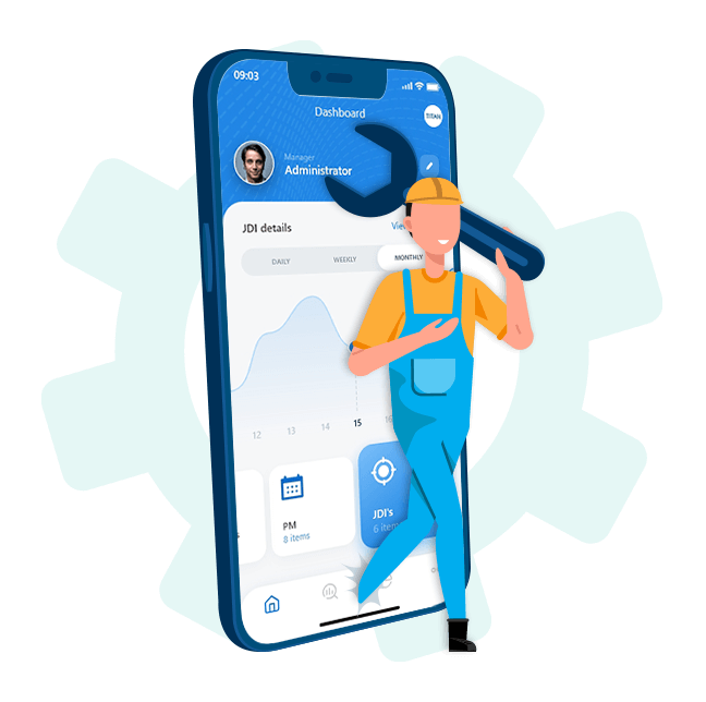 JDI mobile maintenance